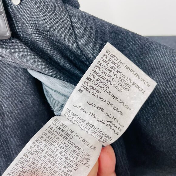 JM Collection Womens Petite Plus Size 20WP Tummy Control Pull-On Slim-Leg Pants - Picture 9 of 9